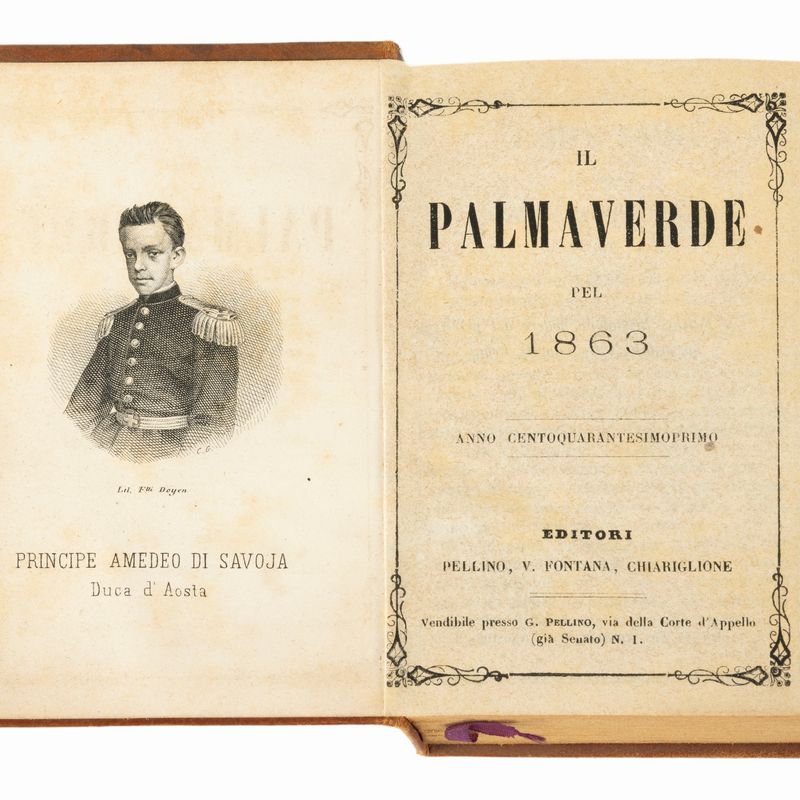 Dojen, Il Palmaverde - Ritratto del principe Amedeo di Savoia