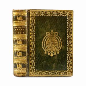 Legatura - Almanac of the Royal House and Court for the year 1827