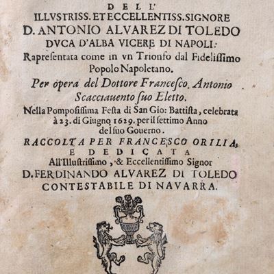 Il Zodiaco: Idea di perfezione dei principi, rappresentata come un trionfo dal popolo Napoletano