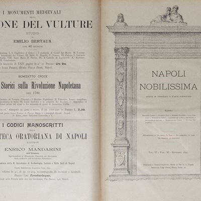 R. Carafa, G. Ceci, L. Conforti jr., B. Croce, S. Di Giacomo, M. Schipa, V. Spinazzola, Napoli No...