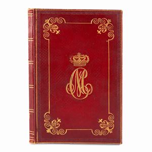 Legatura - Vercelli - Acclamations of the inhabitants of Vercelli to their august sovereigns Carlo Felice and Maria Cristina