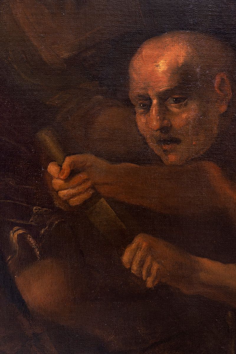 Scuola Romana, Secolo XVII - Ratto di Elena