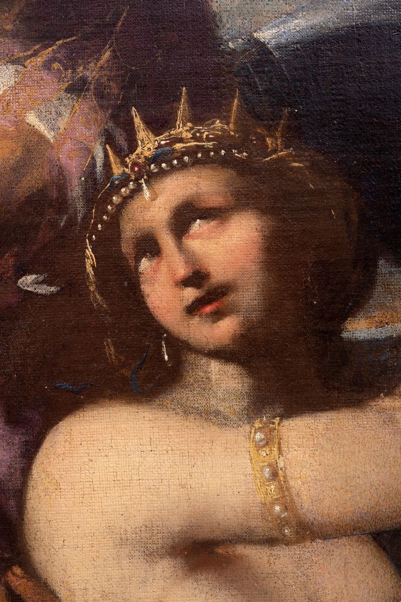 Scuola Romana, Secolo XVII - Ratto di Elena