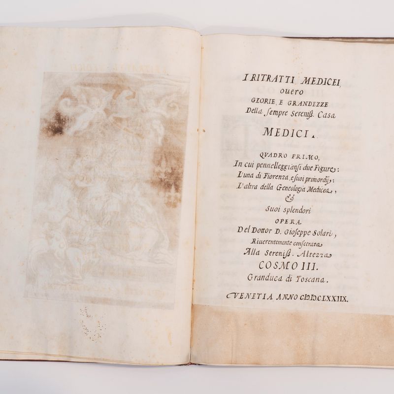 Cosimo III De' Medici, Giuseppe Solari - I Ritratti Medicei Overo Glorie e Grandezze della Sempre...