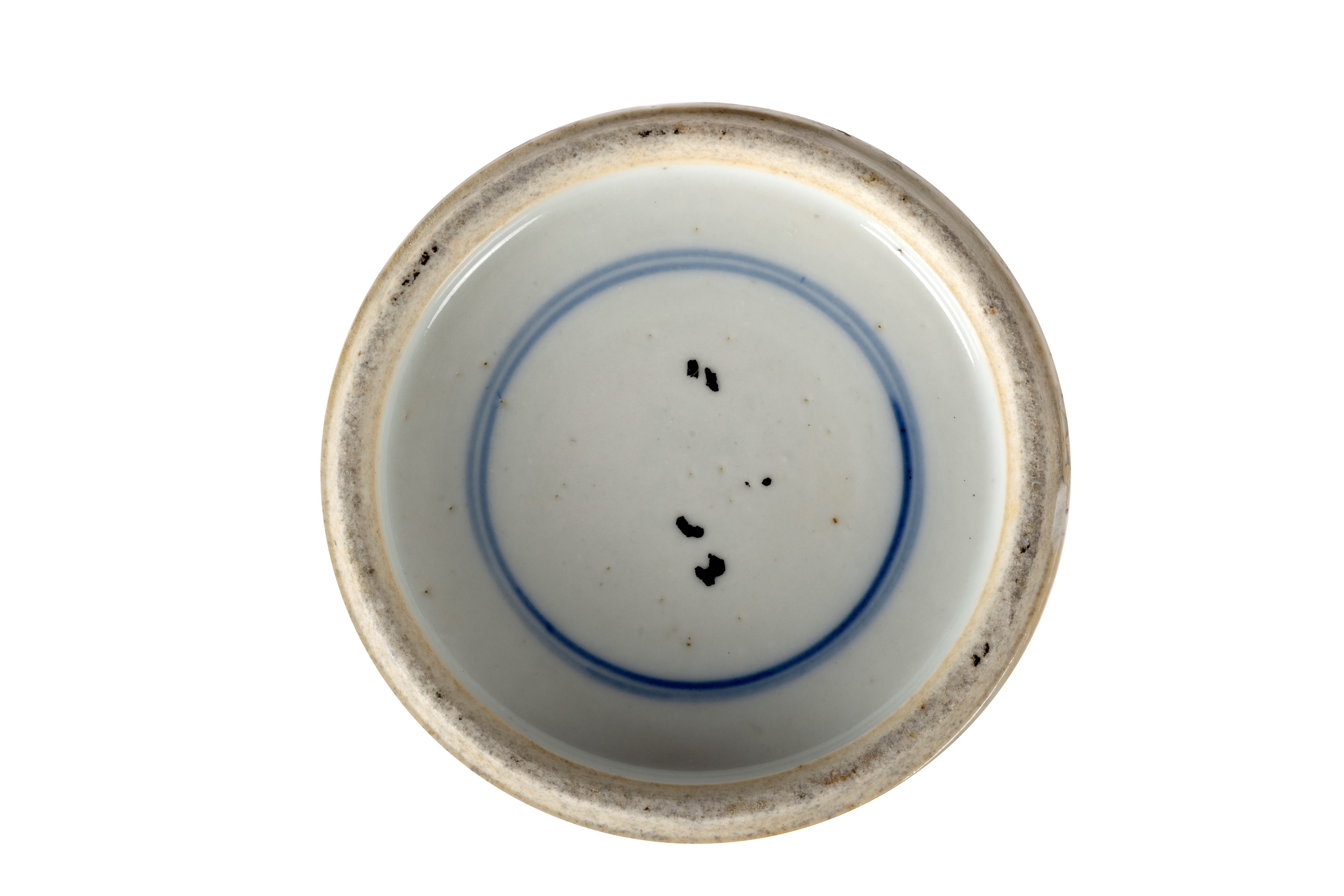Vaso in Porcellana Policroma, Cina, Secolo XX