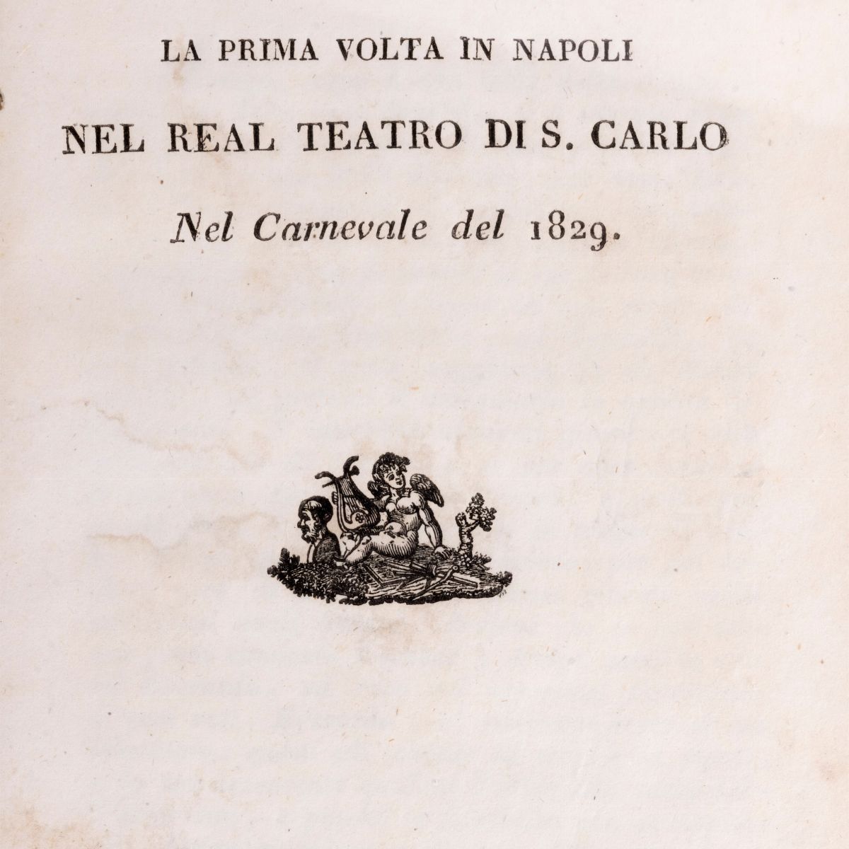 Autore non identificato, Malvina: dramma per musica rappresentato nel Reale Teatro di S. Carlo di...