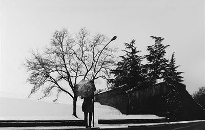 Woman in The Snow