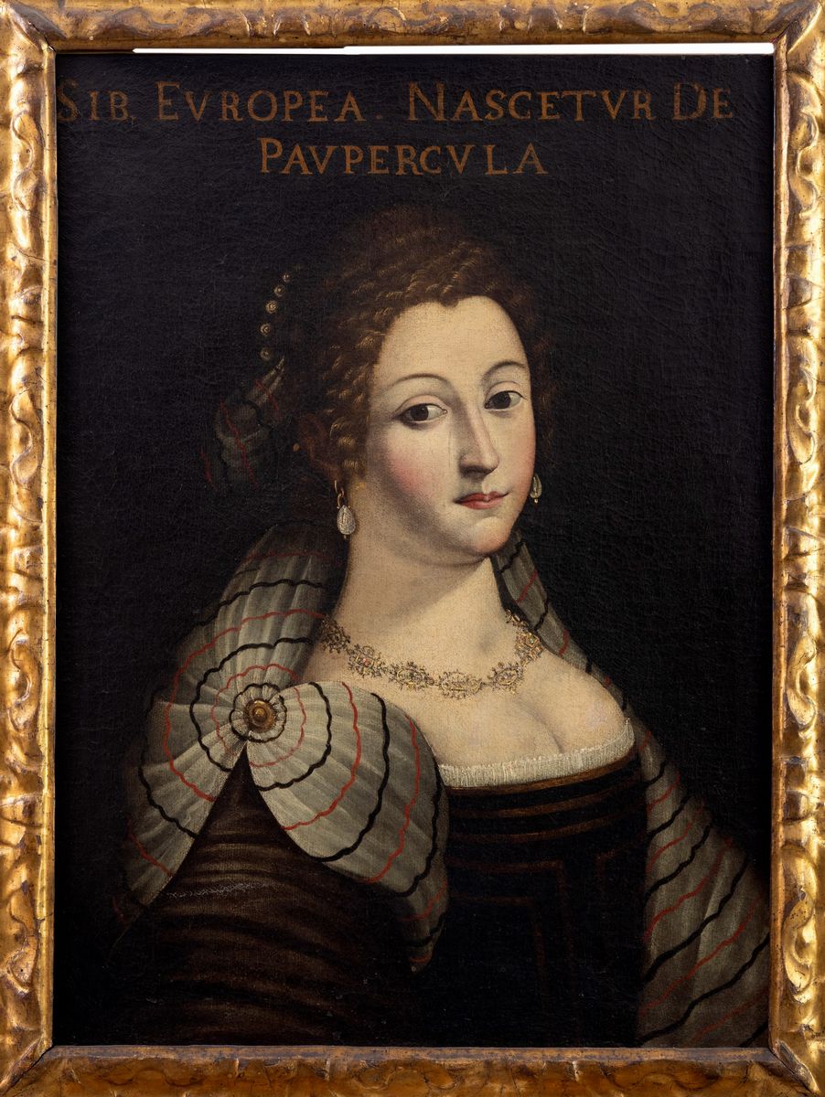 Scuola Dell'italia Centrale, Secolo XVII - Sibilla Samia; e Sibilla Europea, En Pendant
