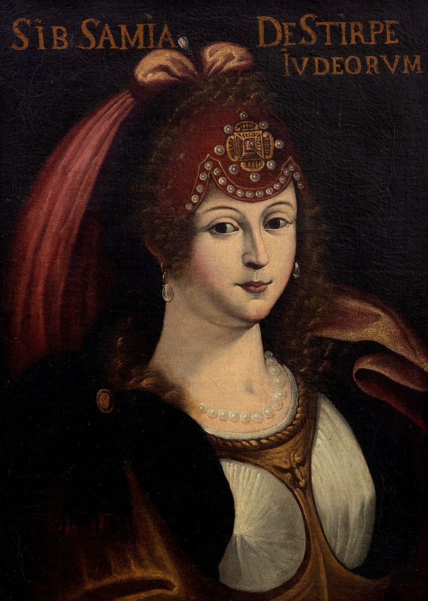 Scuola Dell'italia Centrale, Secolo XVII - Sibilla Samia; e Sibilla Europea, En Pendant
