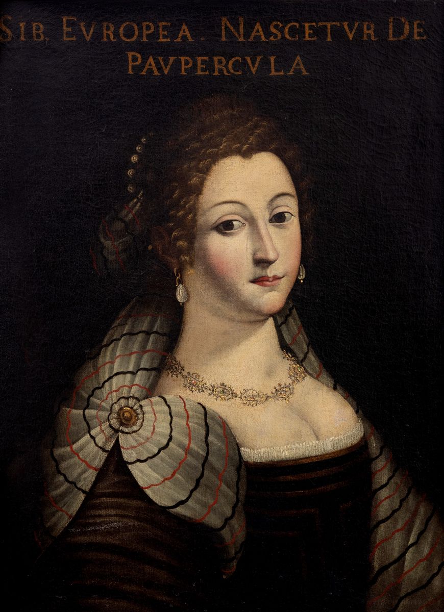 Scuola Dell'italia Centrale, Secolo XVII - Sibilla Samia; e Sibilla Europea, En Pendant