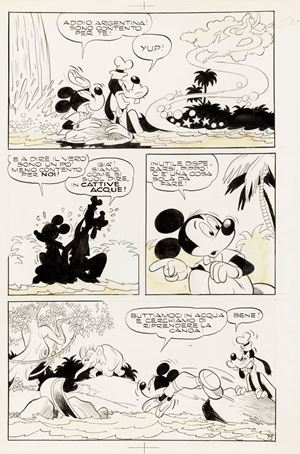 Carpi Giovan Battista - Topolino e l'incantesimo di fonte argento