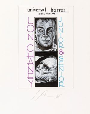 Lon Chaney Junior & Senior