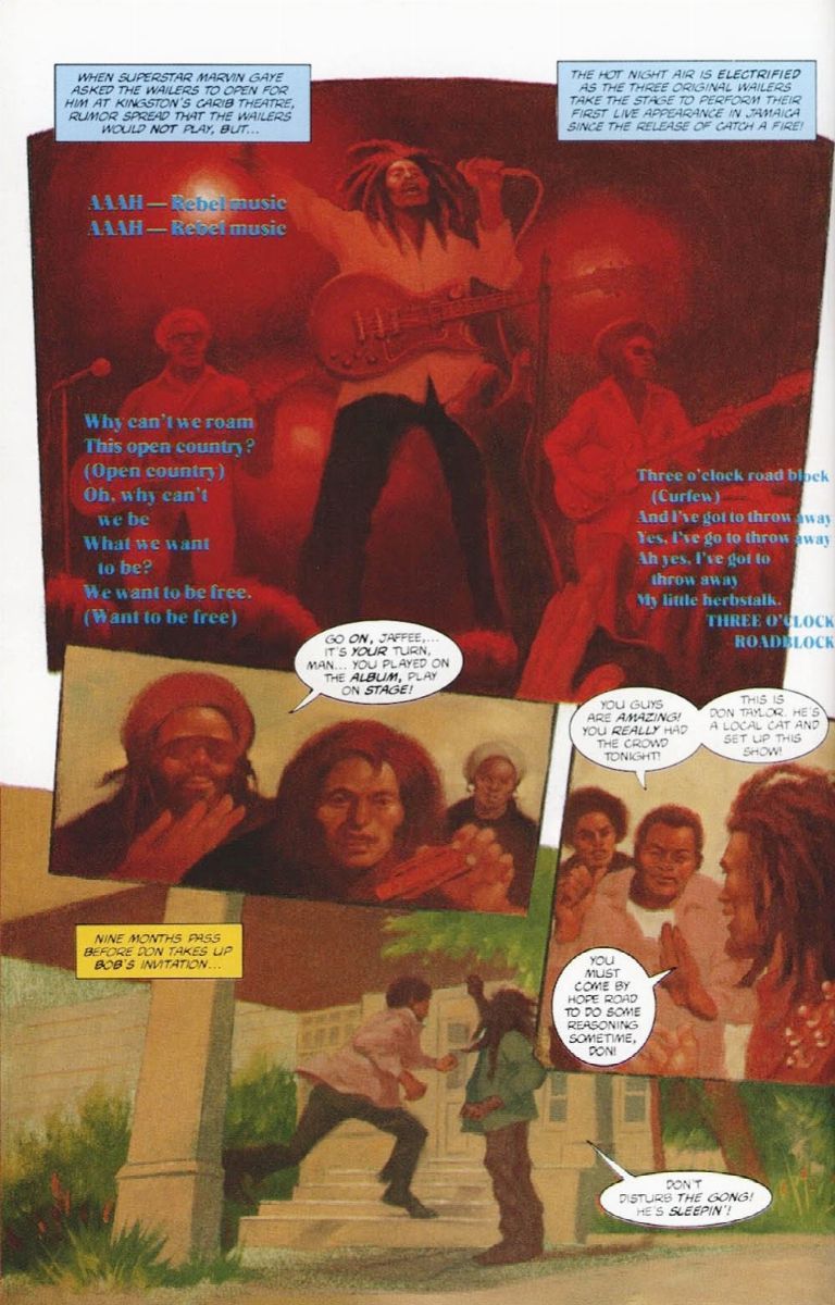 Gene Colan - Bob Marley: Tale Of The Tuff Gong - Lion