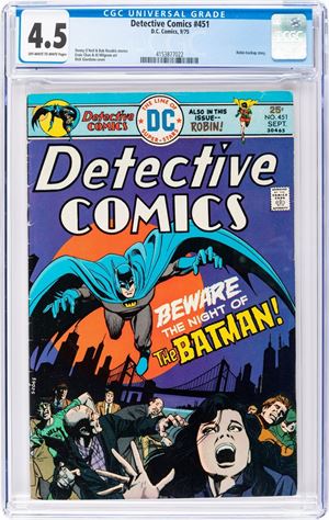  - Detective Comics # 451