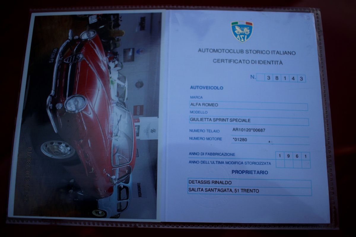 Alfa Romeo Giulietta Sprint Speciale (Bertone)