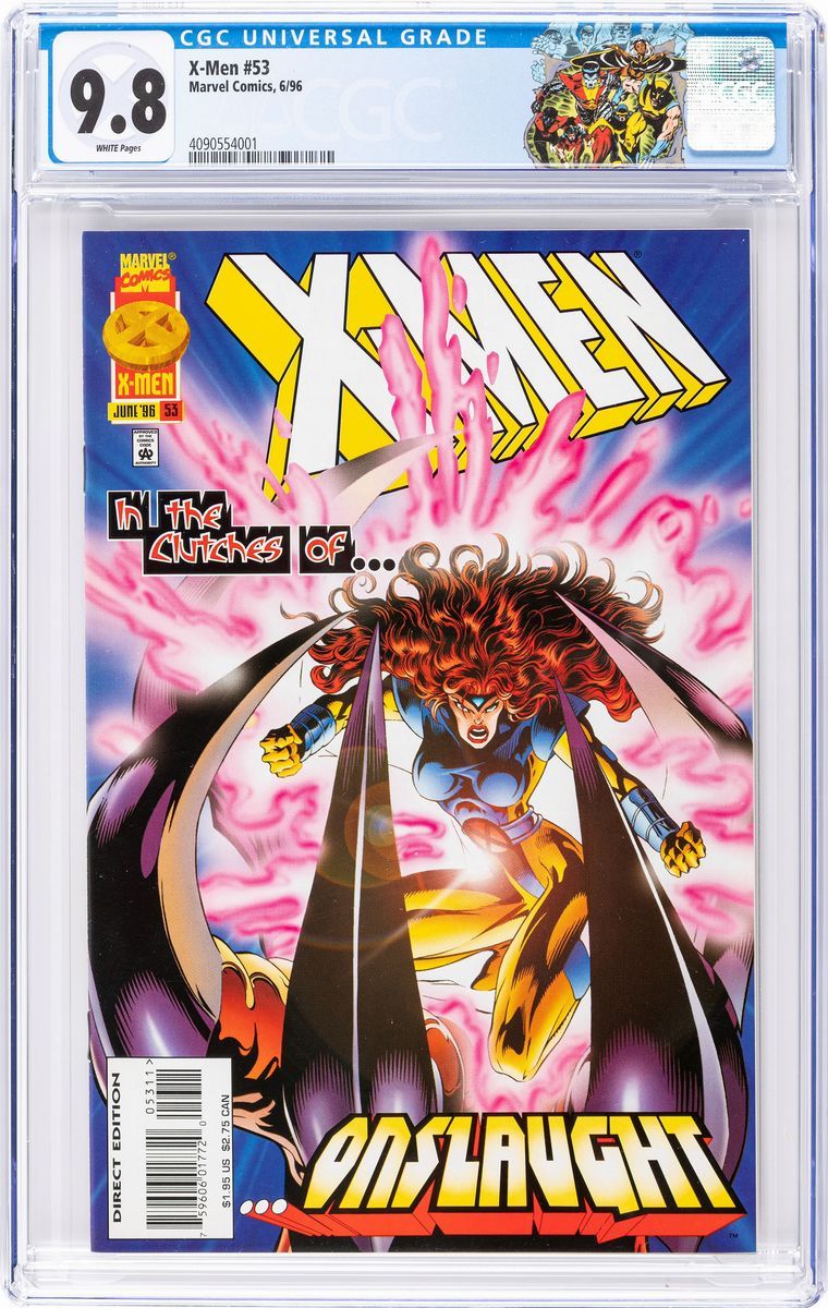 XMen 53 (Direct Edition) 1996 Original Comic Arts & Illustrations