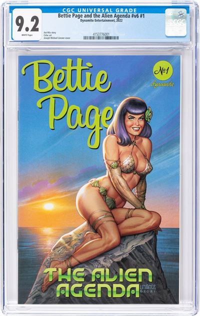 Bettie Page And The Alien Agenda V6 # 1