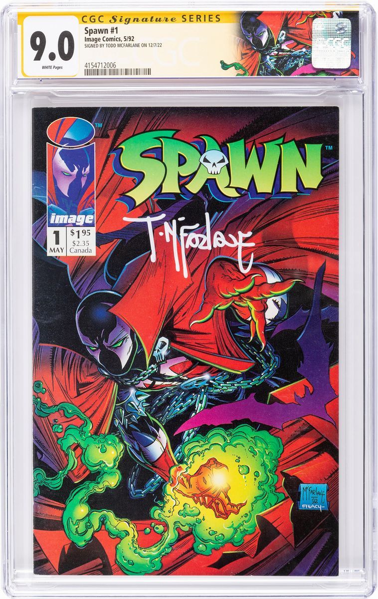 Todd McFarlane - Spawn # 1 (Signature Series) 1992 | Original Comic ...