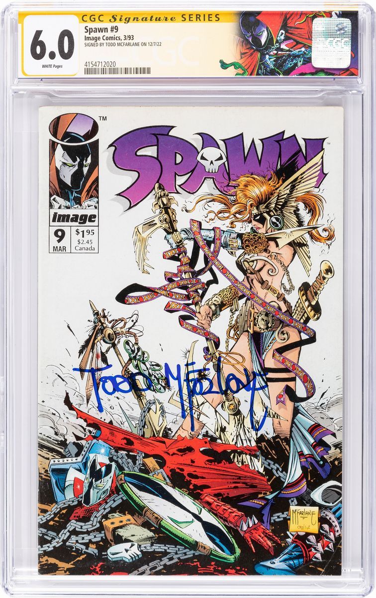 Spawn 200 CGC 9 8 Signature Series Signed Todd McFarlane Image Comic Book