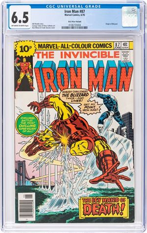 Iron Man # 87 (U.K. Price Variant)