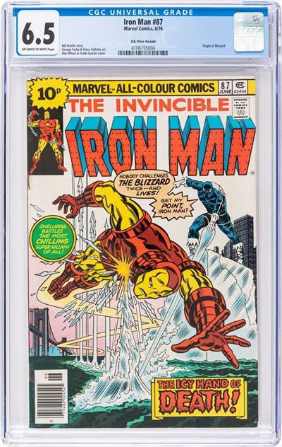 Iron Man # 87 (u.k. Price Variant)