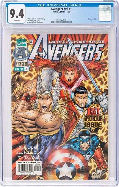 Avengers V2 # 1