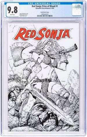 Red Sonja: Price of Blood # 1 (Finch Sketch Cover)