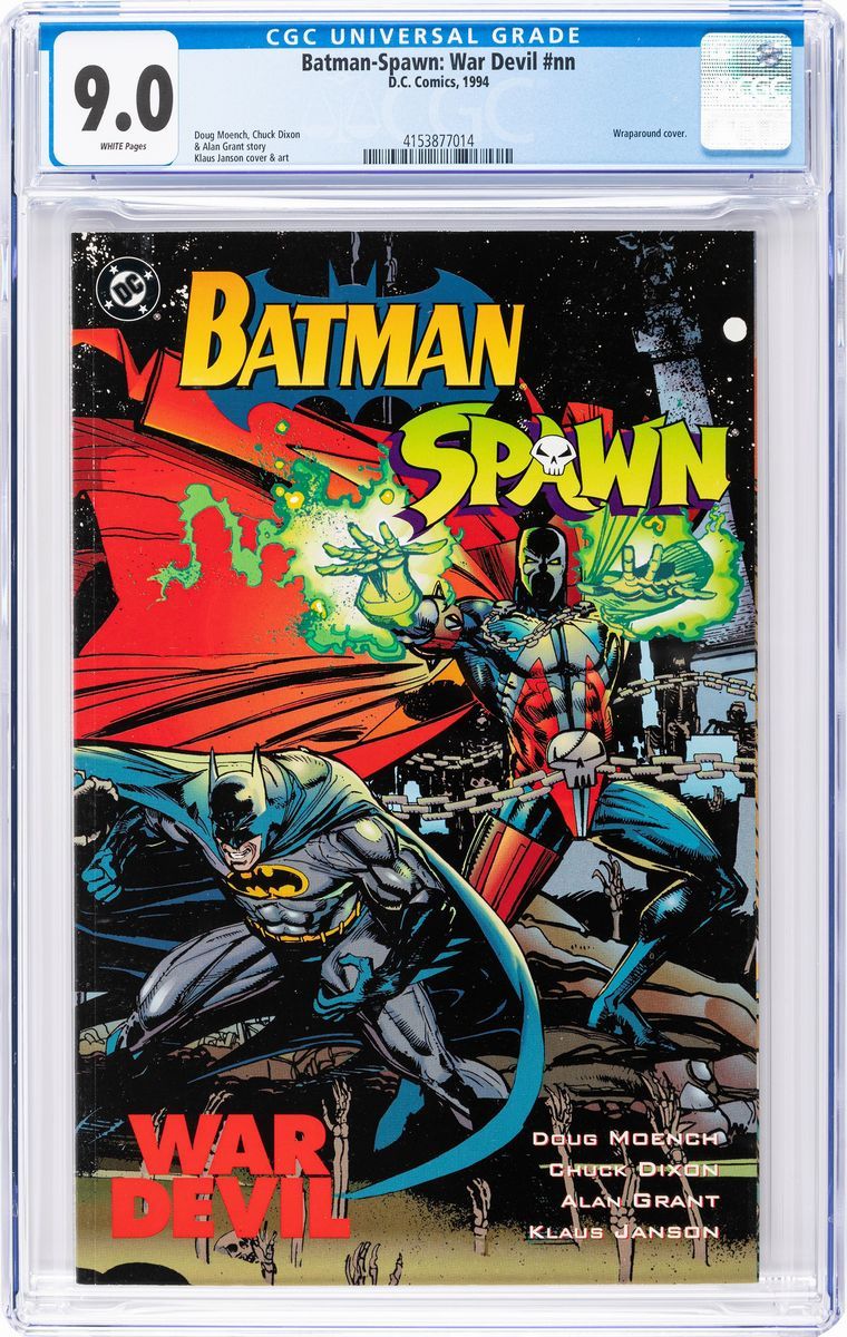 Batman-Spawn: War Devil 1994 | Original Comic Arts & Illustrations