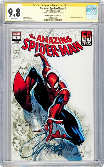 Amazing Spider-man # 1 Edition H (signature Series)