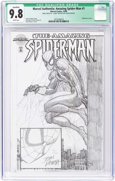 Marvel Authentix: Amazing Spider-man (qualified)