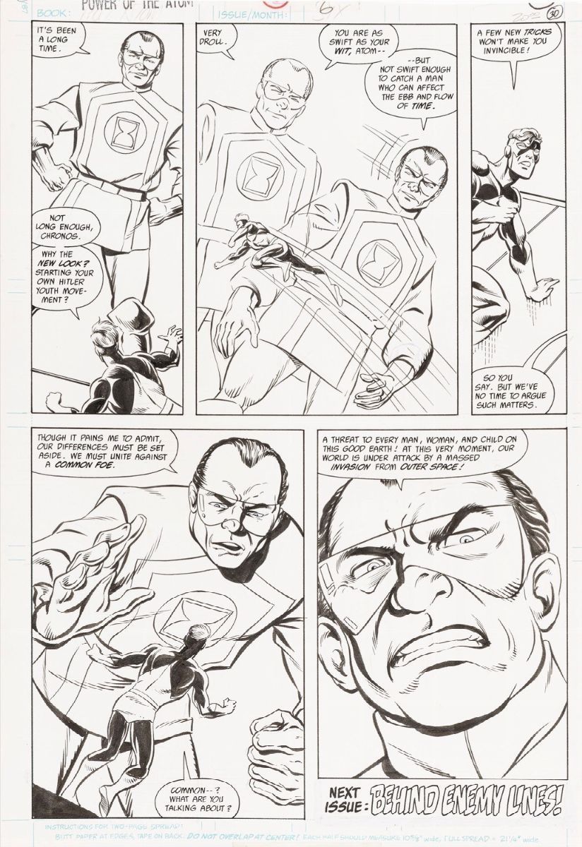 John Byrne - Power Of The Atom - Time, Time, Time...see What's Become Of Me