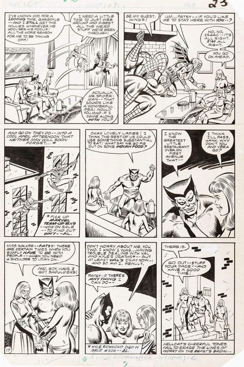 Don Perlin - Defenders - Vengeance! Cries The Valkyrie!