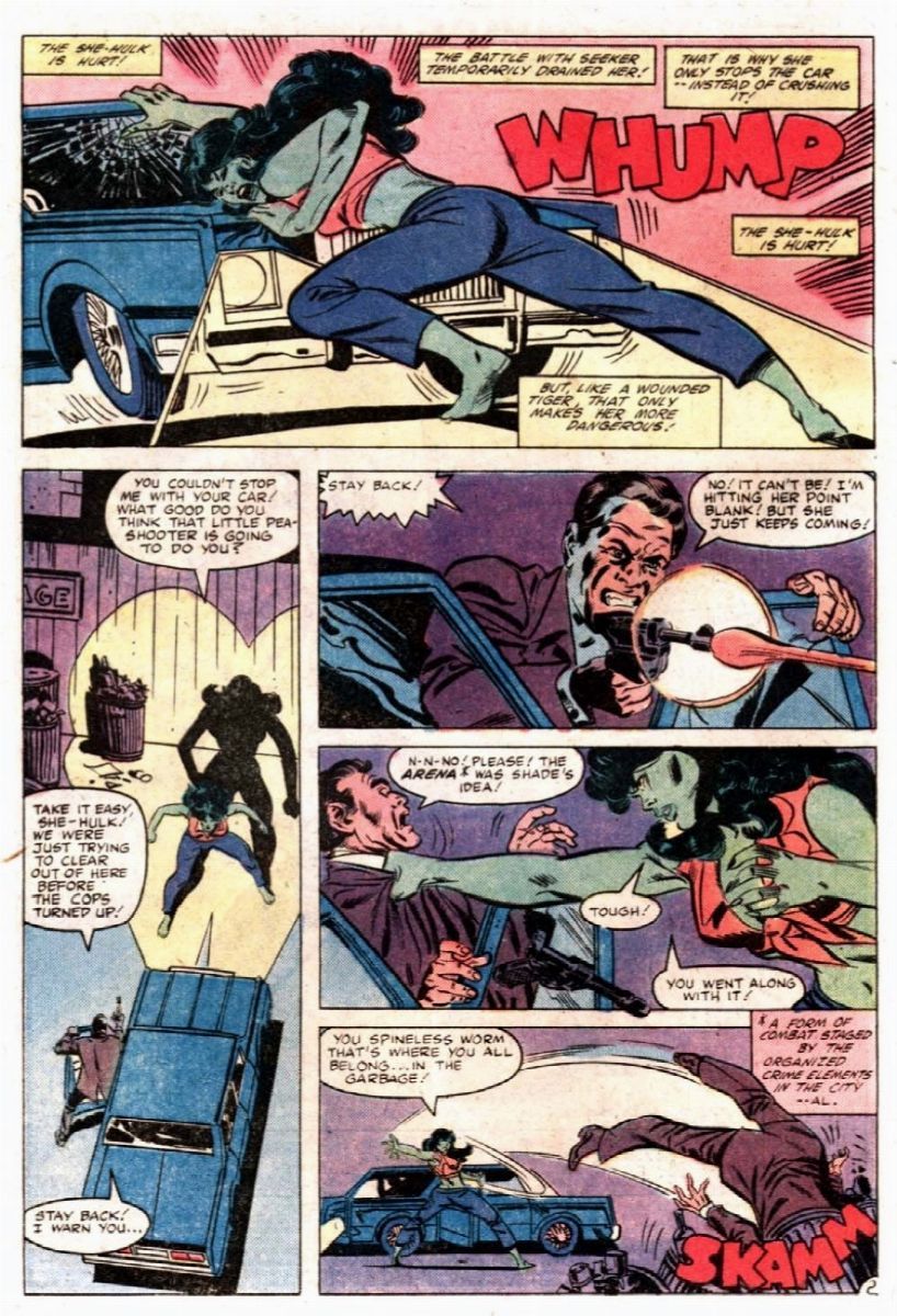 Mike Vosburg - Savage She-hulk - Bad Vibes