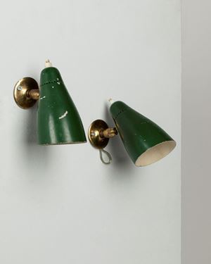 Due lampade da muro