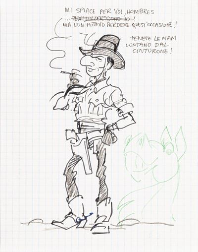 Autoritratto nei Panni di Tex Willer