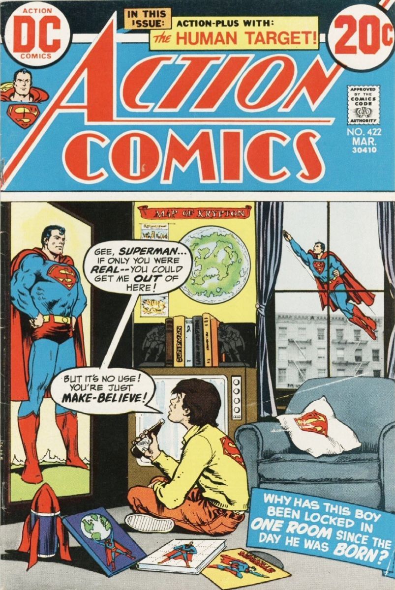 Nick Cardy - Action Comics - The Tv Show That Menaced Metropolis!