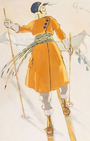 Sacchetti Enrico - La sciatrice