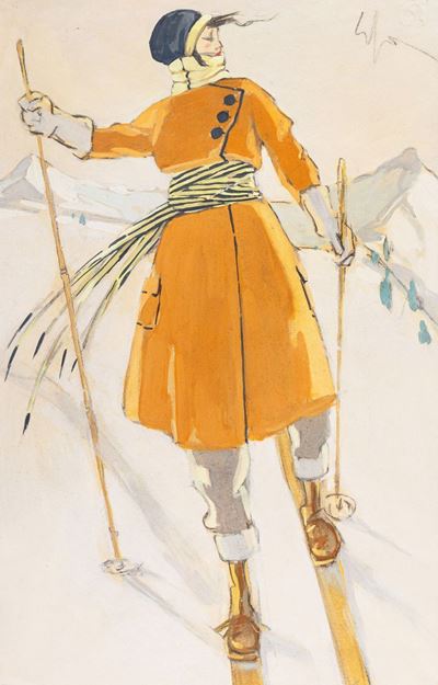 La Sciatrice