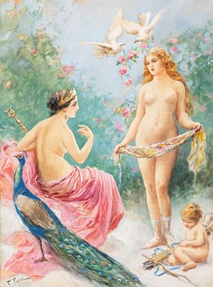 L'Iliade - Venere presta il suo cinto a Giunone