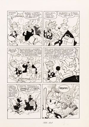 Cavazzano Giorgio - Paperino aspirante supereroe