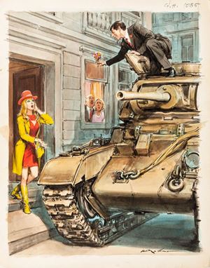 Michelangelo Antonioni e Monica Vitti