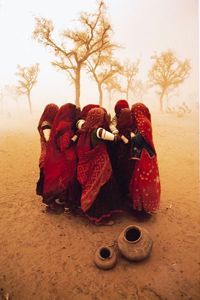 Dust Storm, Rajastan, India