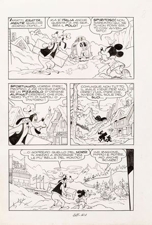 Carpi Giovan Battista - Topolino e lo stendardo perduto