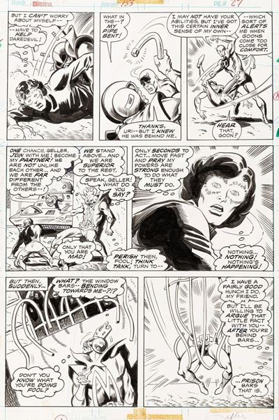 Daredevil - Mind-wave And His Fearsome Think Tank
