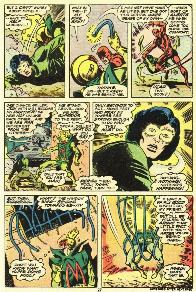 Bob Brown - Daredevil - Mind-wave And His Fearsome Think Tank