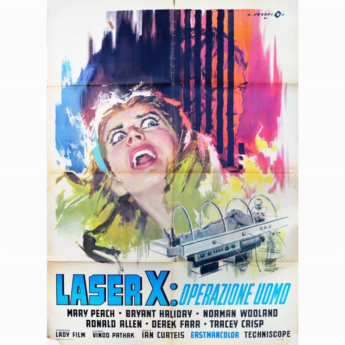 Angelo Cesselon - Laser X: Operazione Uomo (the Projected Man)