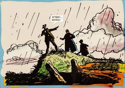 Corto Maltese e il Barone Rosso