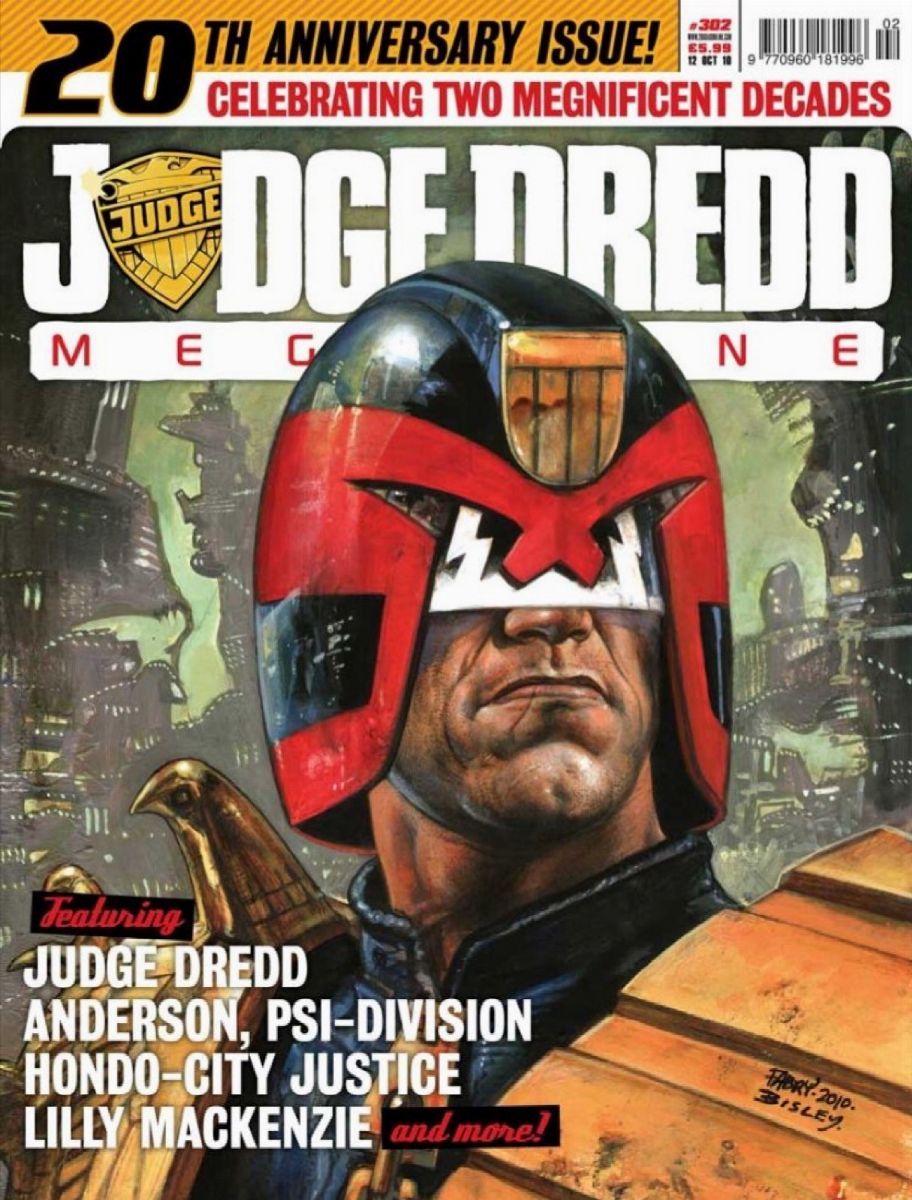Glenn Fabry & Simon Bisley - Judge Dredd Megazine