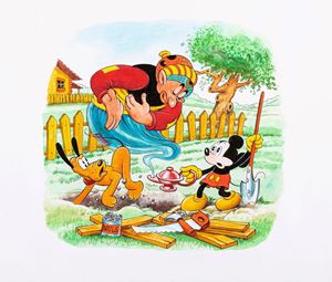 Bruna Franco - Topolino e la lampada di Aladino
