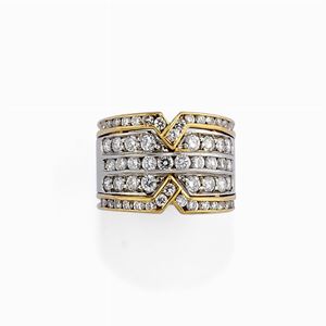 Anello in diamanti
